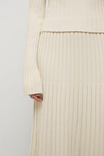 Load image into Gallery viewer, Lowry Cross-Back Knit Top, Winter White | FRIEND of AUDREY