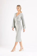 Load image into Gallery viewer, Resolute Dress in Dew Mist Rib | One Fell Swoop
