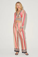 Load image into Gallery viewer, Sofia Cropped Shirt, Multi Diamond | HANSEN &amp; GRETEL