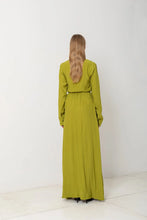 Load image into Gallery viewer, Long Sleeve Button Up Maxi Dress | S/W/F