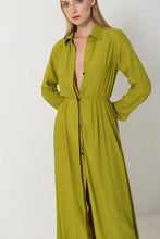Load image into Gallery viewer, Long Sleeve Button Up Maxi Dress | S/W/F