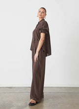 Load image into Gallery viewer, Sara Silk Shirt, Sandwash Chocolate | Joslin Studio