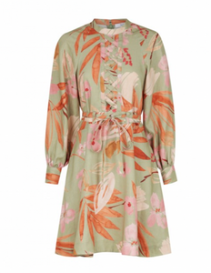 Essie Linen Dress, Print | Morrison