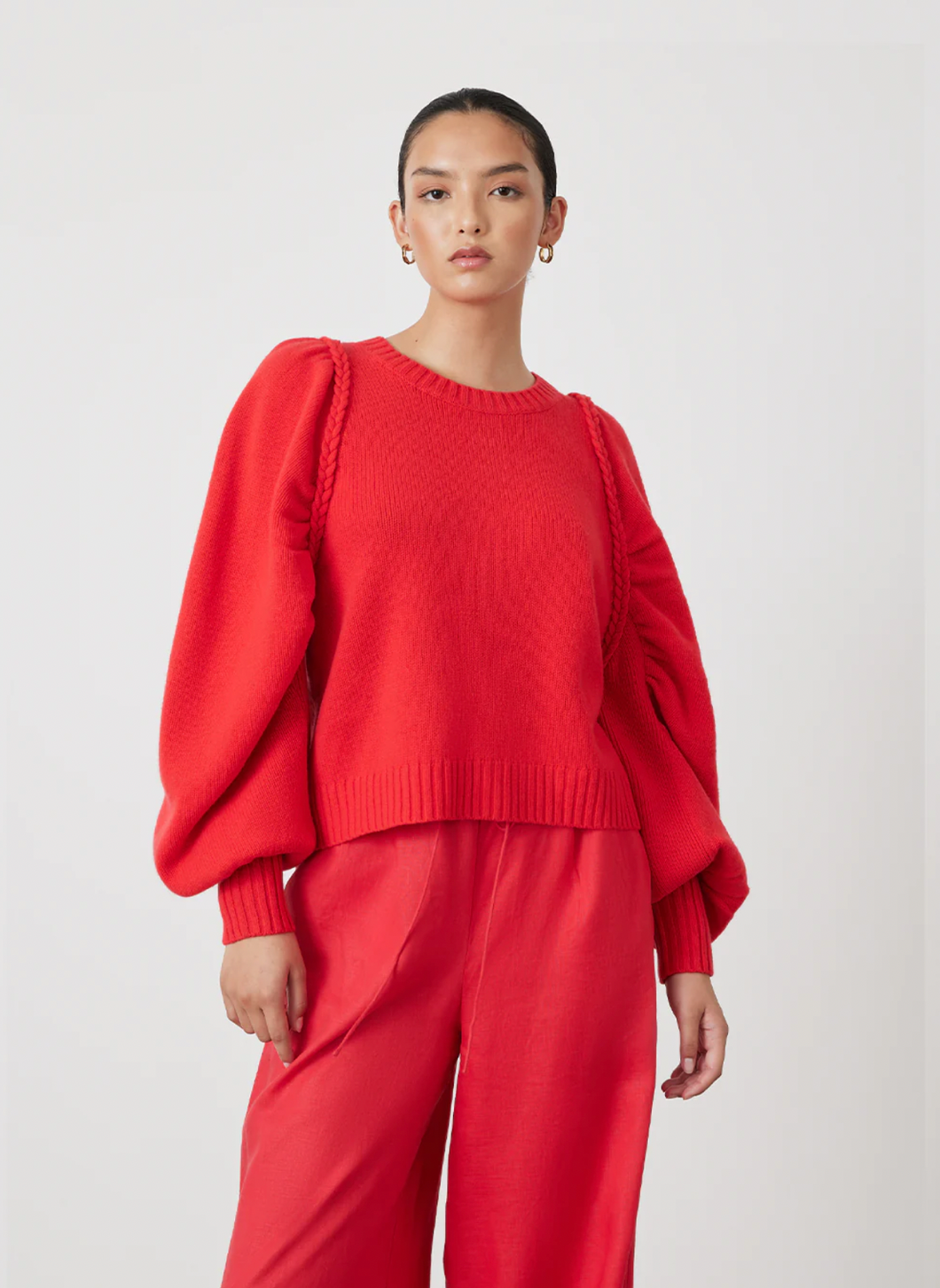 Billie Wool Knit, Poppy | Joslin