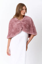 Load image into Gallery viewer, Arlow Faux Fur, Smokey Plum | ALEXANDRA