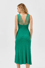 Load image into Gallery viewer, Shire Knit Midi Dress, Emerald | Sovere