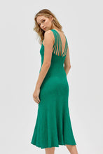 Load image into Gallery viewer, Shire Knit Midi Dress, Emerald | Sovere
