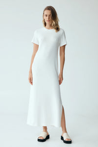 Form Maxi Tee Dress / Off White / Third Form