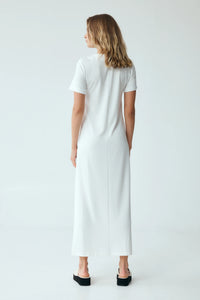 Form Maxi Tee Dress / Off White / Third Form