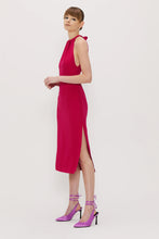 Load image into Gallery viewer, Come Closer Midi Dress, Magenta | Third Form