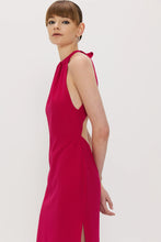 Load image into Gallery viewer, Come Closer Midi Dress, Magenta | Third Form