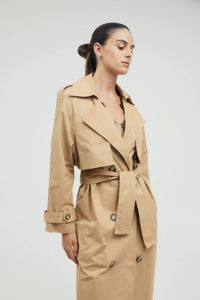 Frontier Trench Coat Camel / Third Form