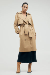 Frontier Trench Coat Camel / Third Form