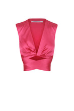 Load image into Gallery viewer, Whitaker Top, Magenta | Hansen &amp; Gretel