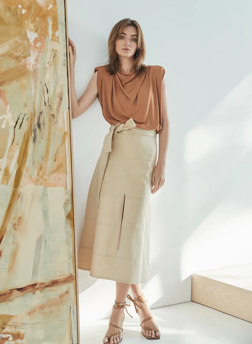 Waverly Skirt, Sand | Esmaee