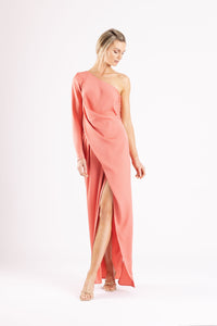 Diana Gown, grapefruit | One Fell Swoop