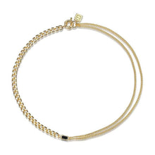 Load image into Gallery viewer, Cure Double Chain Necklace - F &amp; H