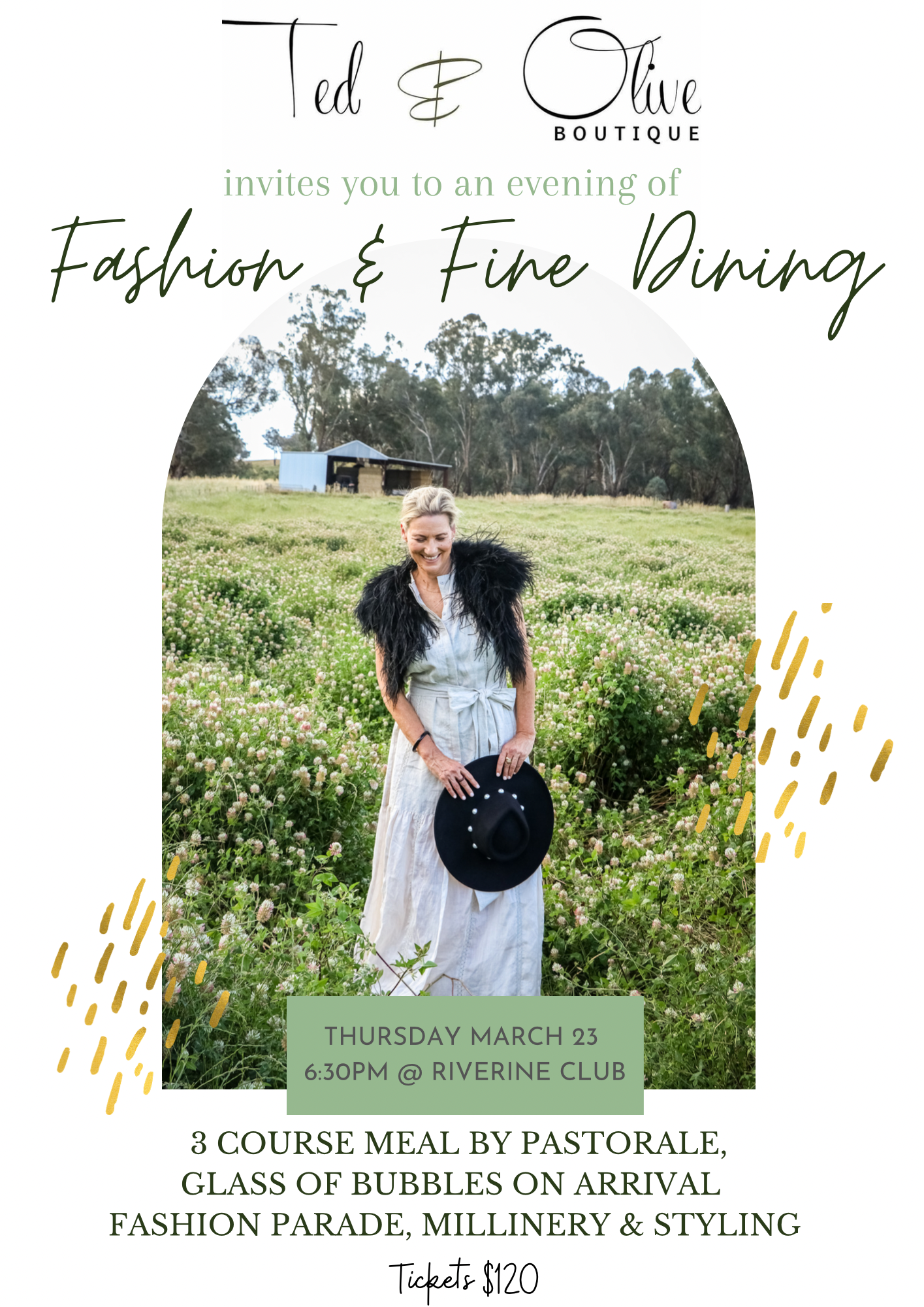 Fashion & Fine Dining Events