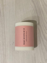 Load image into Gallery viewer, Ribbed Column Candle 10cm x 7cm - NATURAL