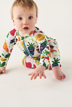 Load image into Gallery viewer, Vegie Patch Organic LS Zip Romper  | Kip &amp; Co