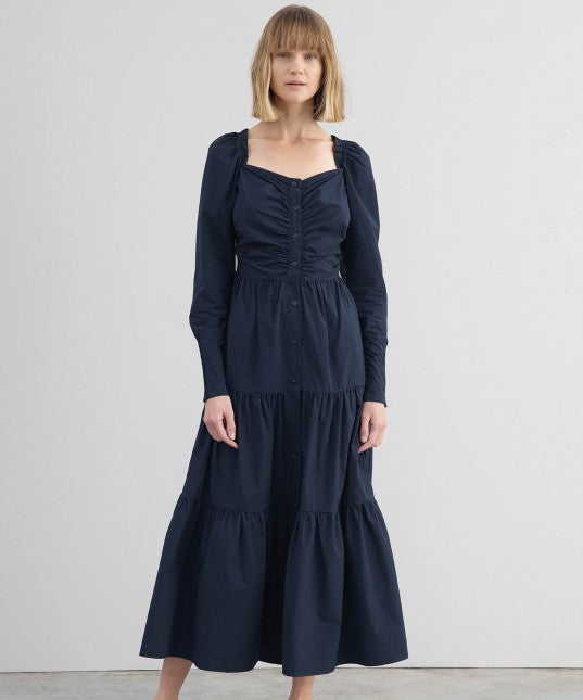 Frankie Midi Dress, Navy | Morrison