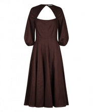 Load image into Gallery viewer, Sherri Linen Midi Dress, Augergine | Morrison