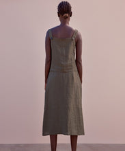Load image into Gallery viewer, Parker Linen Skirt Olive | Morrison