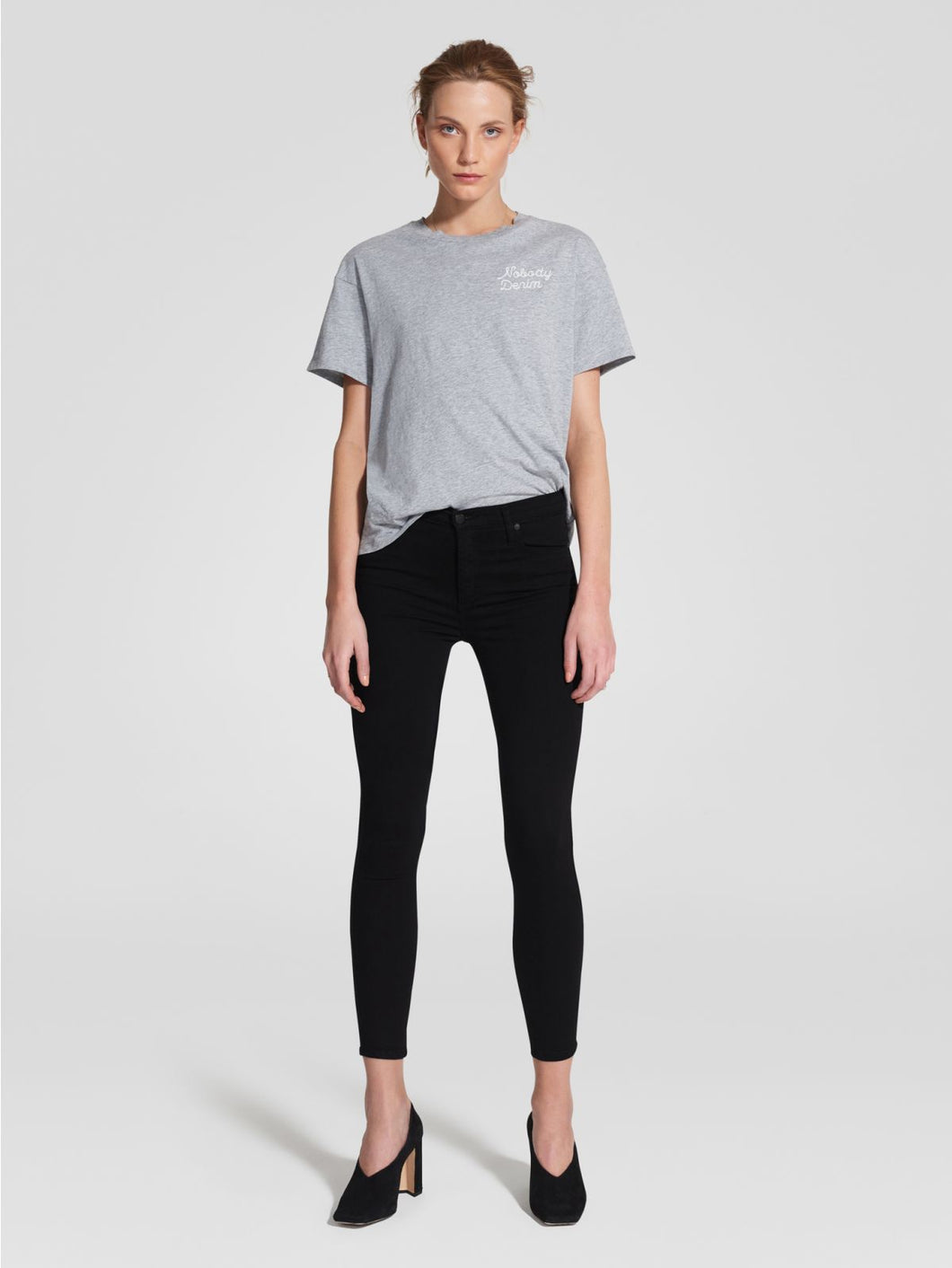 Cult Skinny Ankle, Powerblack | Nobody Denim