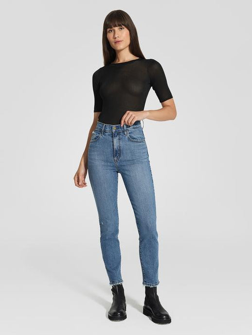 Frankie Jean Ankle Stretch Floating | Nobody Denim