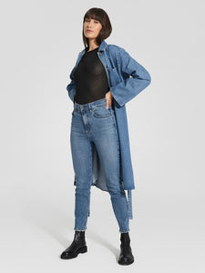 Frankie Jean Ankle Stretch Floating | Nobody Denim