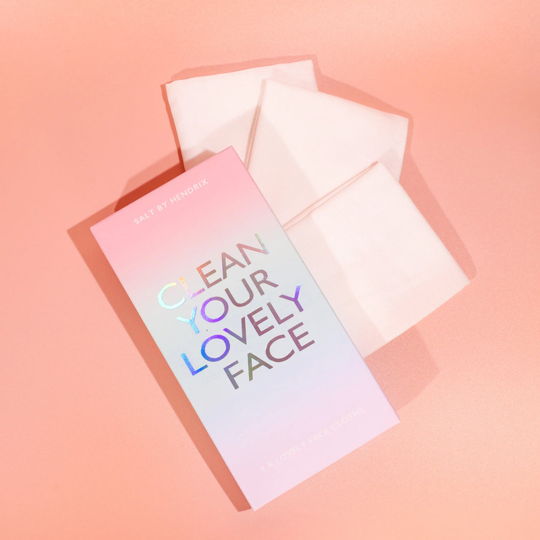 Lovely Face Cloths | Salt By Hendrix